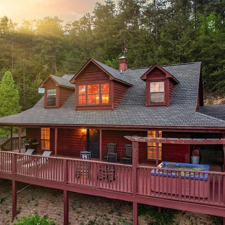 Private Mountain Cabin, Hot Tub Escape In The Smokies, With The View Sevierville Eksteriør bilde