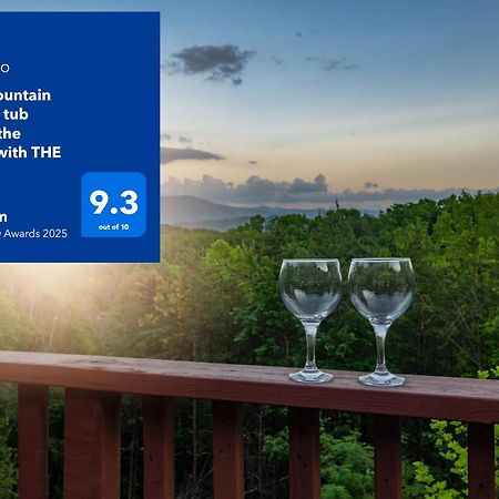 Private Mountain Cabin, Hot Tub Escape In The Smokies, With The View Sevierville Eksteriør bilde